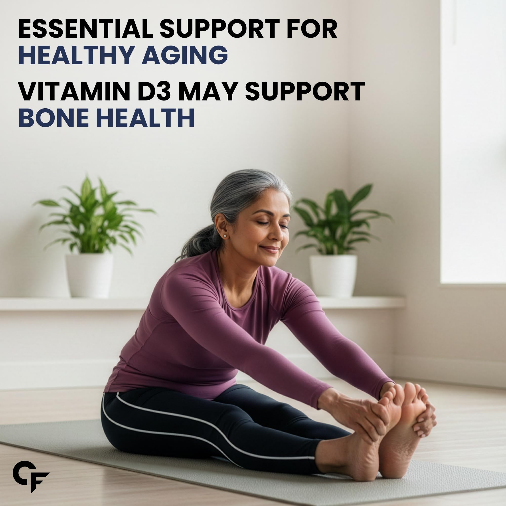 Carbamide Forte Vitamin D3 60000IU | Vitamin D3 Supplements for Women & Men - Cholecalciferol Tablets | Vitamin D Tablets For Bones & Immune Health | Orange Flavoured - 40 Tablets 2