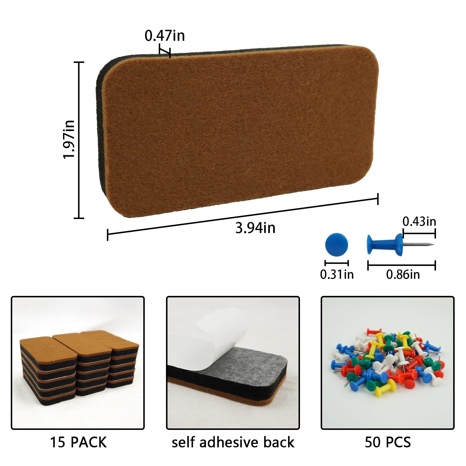 Rollo De Tablero De Corcho De 0.118 In, Rollos De Corcho Grandes De 51 X 16 A 18 Pulgadas De Grosor Tableros De Corcho Decorativos Para Pared