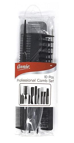 Miniatura 2 de Annie Peine profesional Set 10Ct Negro