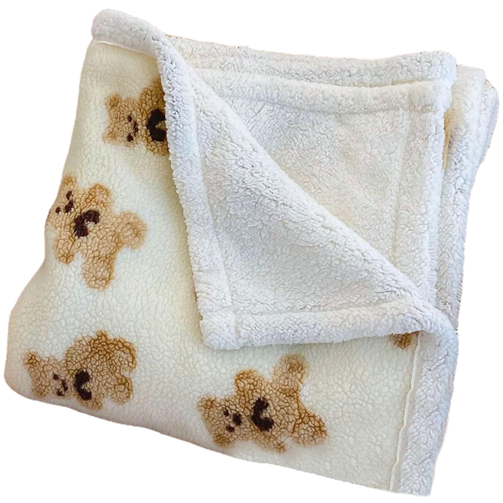 Couverture ours en peluche pour enfants et adultes idéale pour des soirées cocooning au salon