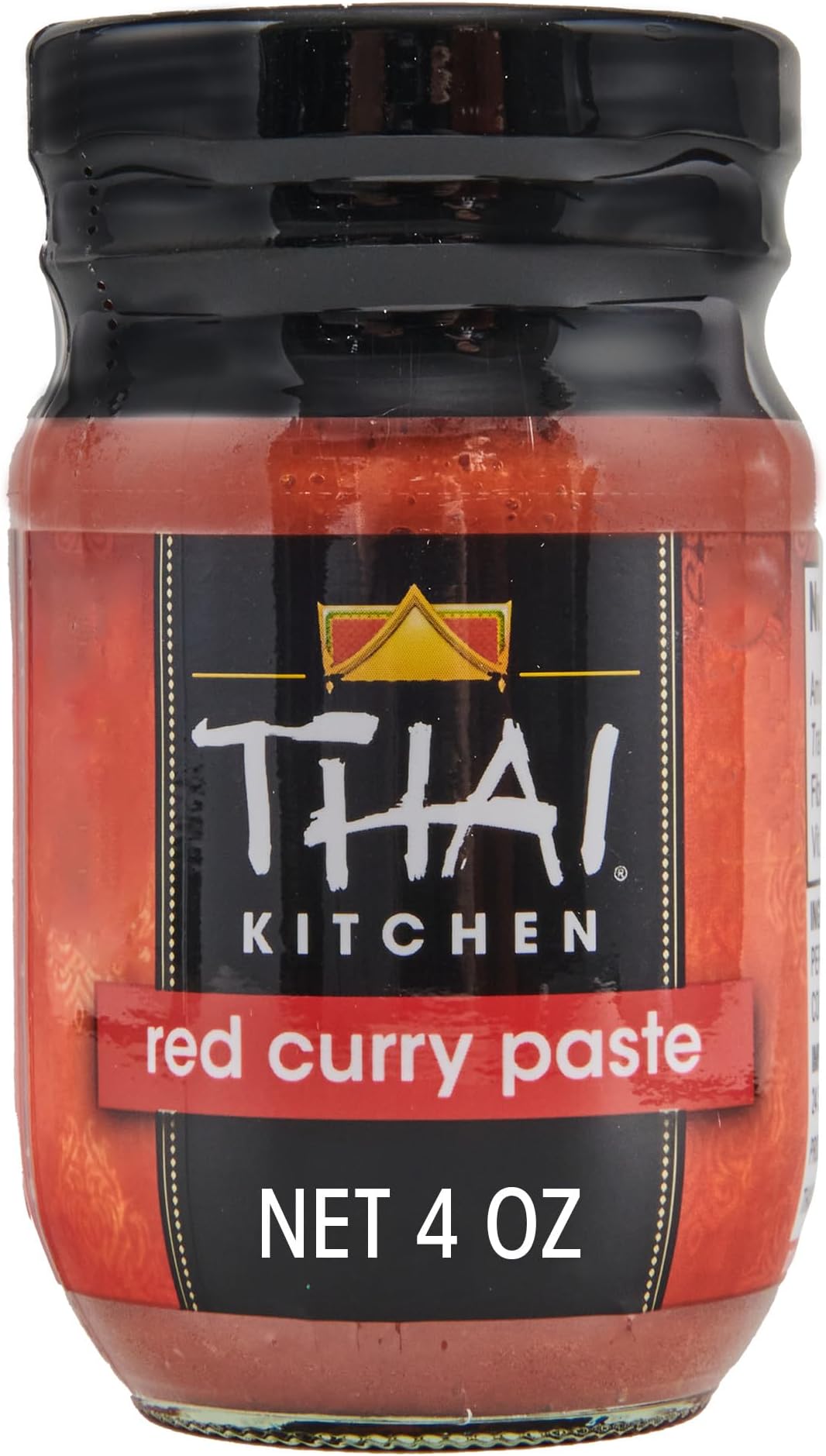 Thai Kitchen Red Curry Paste, Gluten Free, Vegan, Authentic, Non GMO, Hot Heat, For Thai-Inspired Cooking, Stir-Fry, Soups, Curries, and More, 4 oz