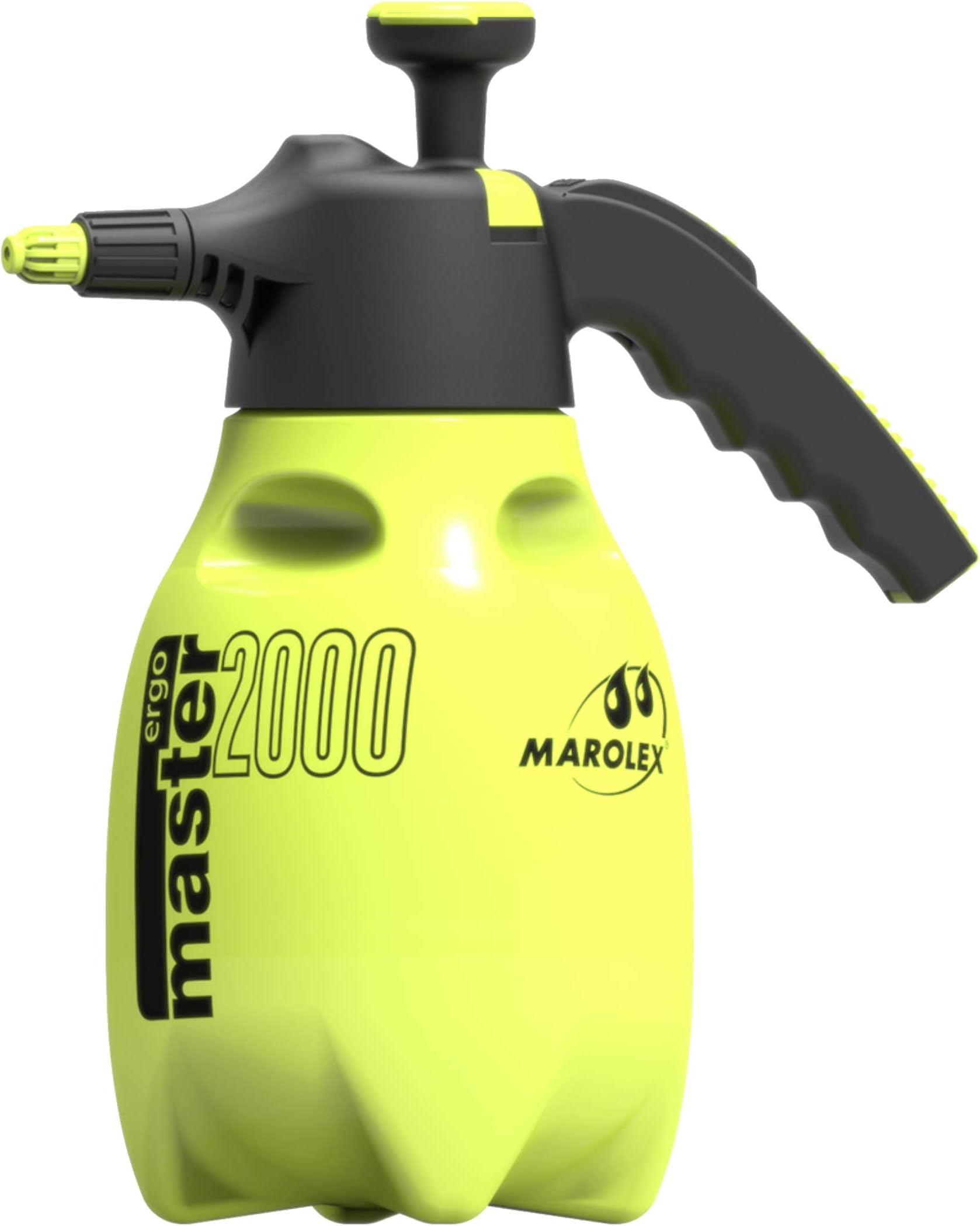 Marolex 2 Litre Pressure Sprayer Pump Spray Hand Pressure Sprayer Professional – alkaline/acid resistant with NBR Seal and Overhead Work 360° Applicable