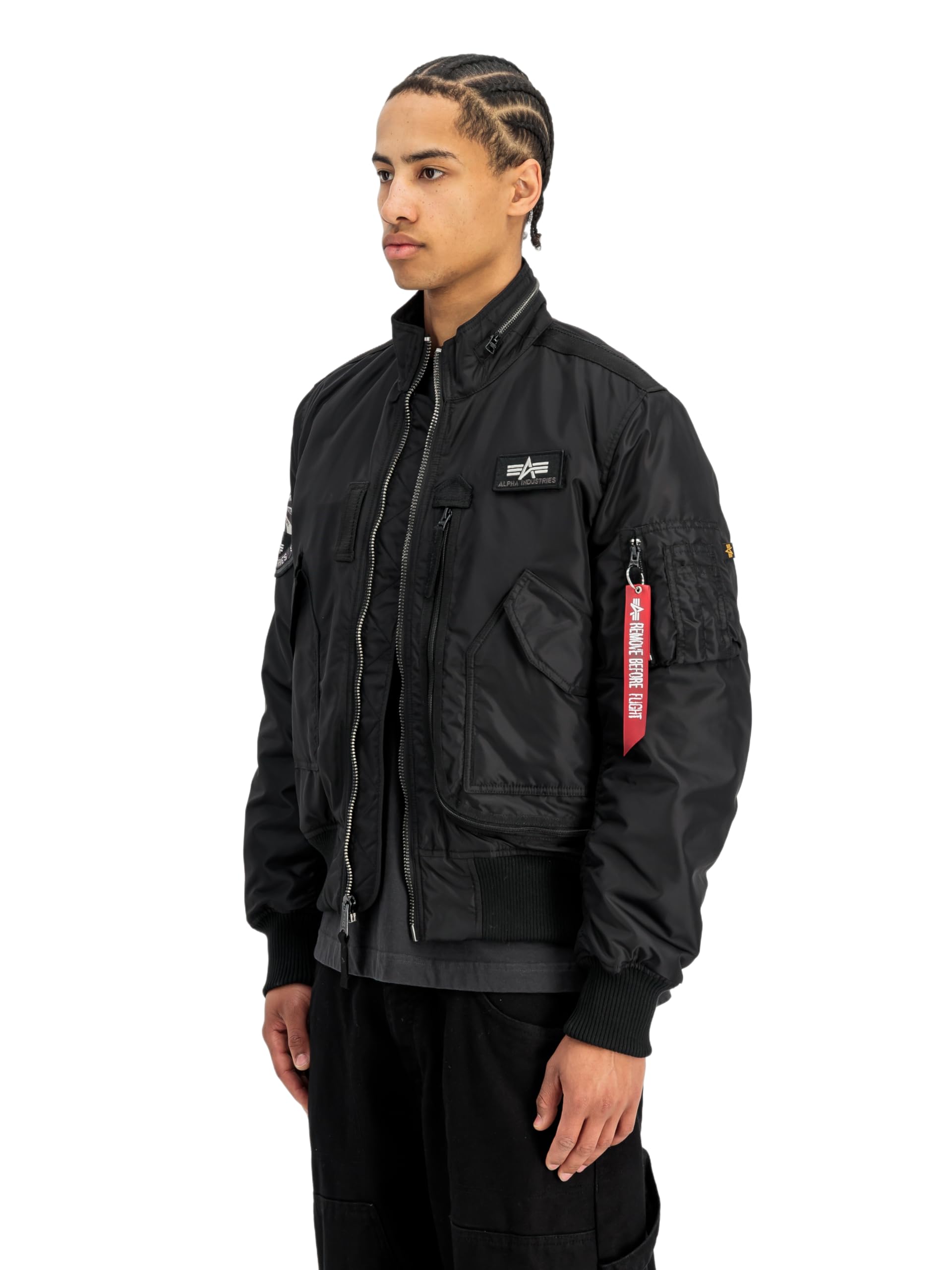 Alpha Industries Herren Engine Bomberjacke (1er Pack)