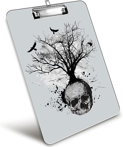 Portapapeles de moda, tamaño carta A4, portapapeles impreso de plástico a todo color, adecuado para decorar oficina, hogar, escuela, tamaño estándar