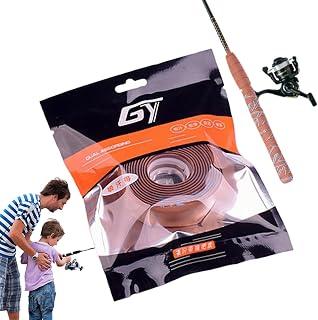 バットラップグリップテープ - テニスラケットテープグリップ,200cm ポータブル 完全粘着バック野球グリップテープ 野球、釣り、テニス、バドミントン用