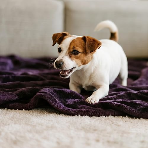 Miniatura 7 de gogobunny - Manta impermeable y reversible de vellón Sherpa para perro, cachorro, gato protege la cama, el sofá y el sillón de líquido, orina y pelo