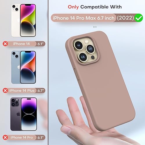 Vista 380 de TOCOL - Funda 5 en 1 para iPhone 11, con 2 protectores de pantalla + 2 protectores de lente de cámara, funda delgada de silicona líquida a prueba