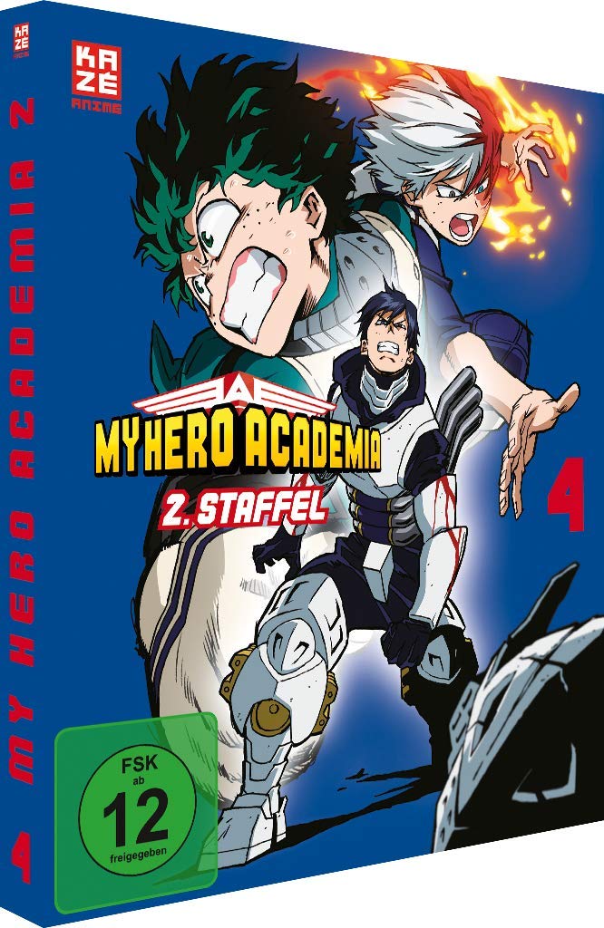 Amazon.com: My Hero Academia - 2. Staffel - Blu-ray 4 [2016] : Movies & TV