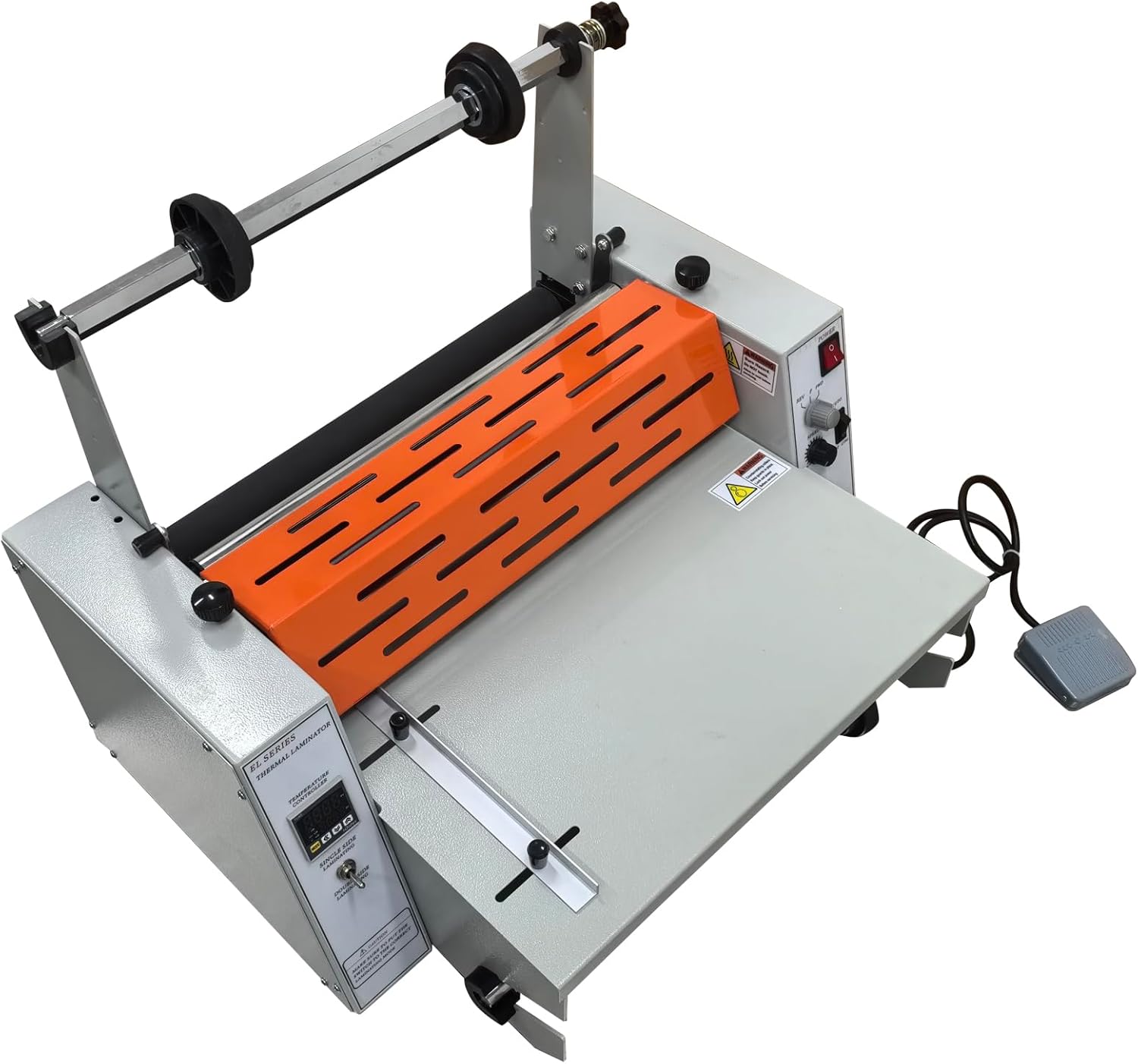 TECHTONGDA 16.5'' Thermal Roll Laminator with Single & Doube Side Laminating 110V Hot Cold Roll Laminator 5m/min Speed, Electric Laminating Machine for School Office