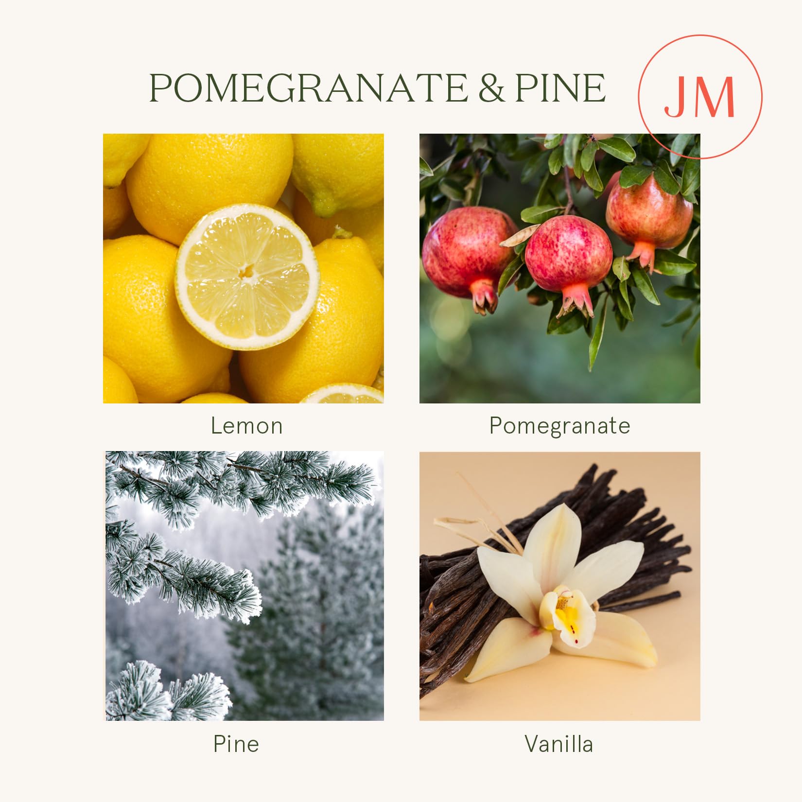 LA JOLIE MUSE Bougie parfumée sapin et bois de cèdre – Bougies de Noël pour les vacances – Bougies vertes pour la maison – Cire naturelle – Longue durée de combustion : 80 heures