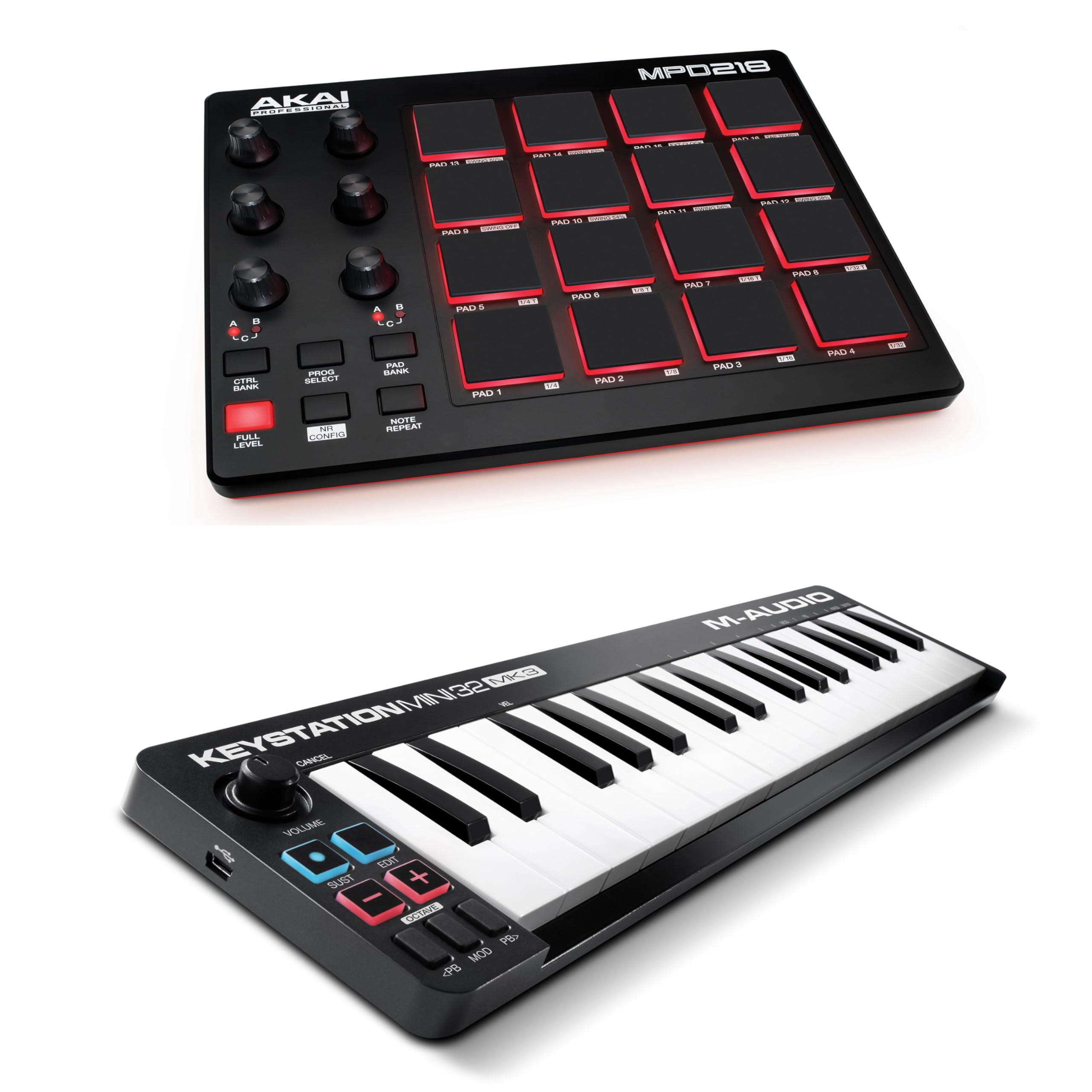 AKAI Professional MPD218 - Controller MIDI USB con Pad MPC e