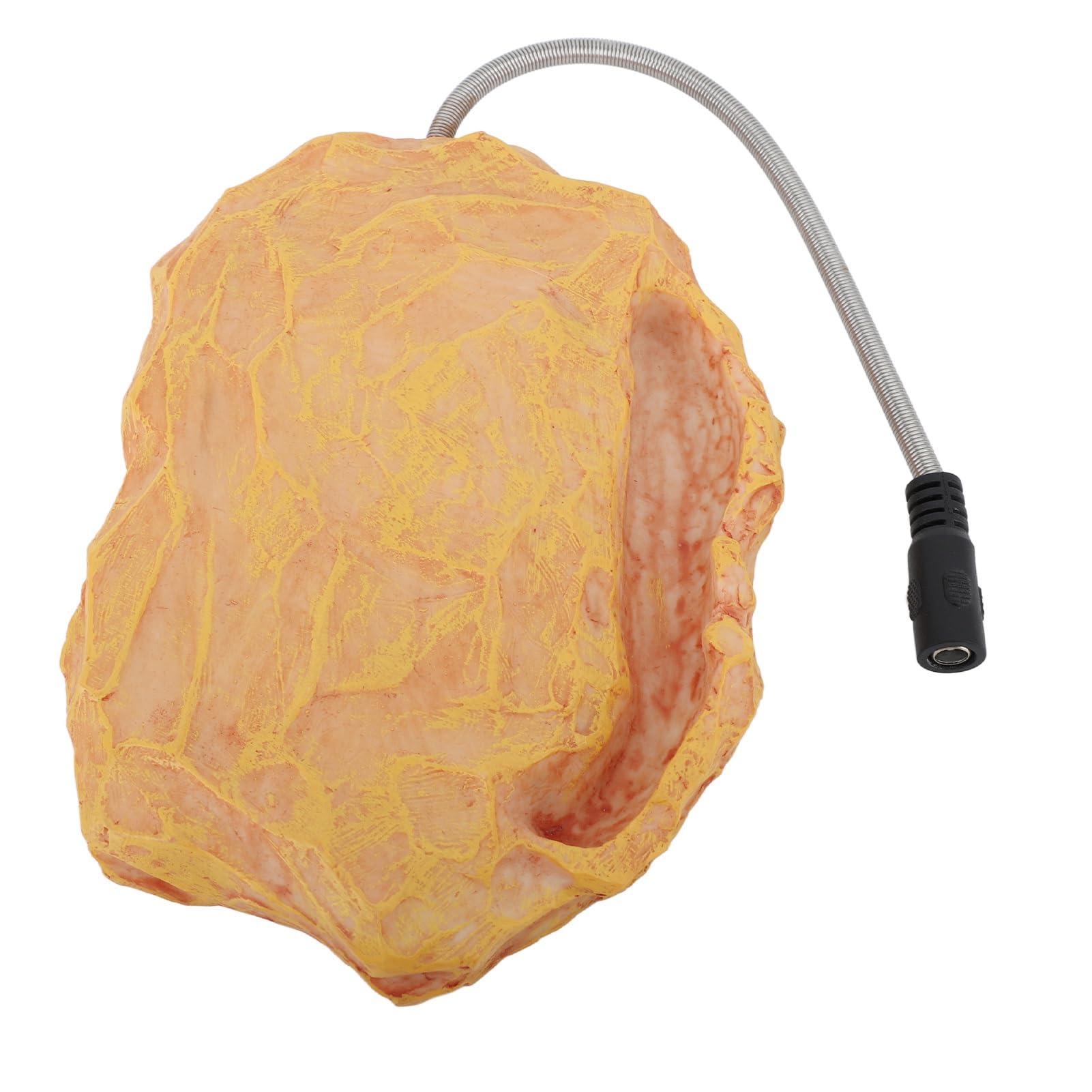 Brrnoo Rettile Heat Rock Riscaldamento a Temperatura Controllata Riscaldatore per Roccia Lucertola Serpente Tensione 12V (Spina UE da 100 a 240 V)