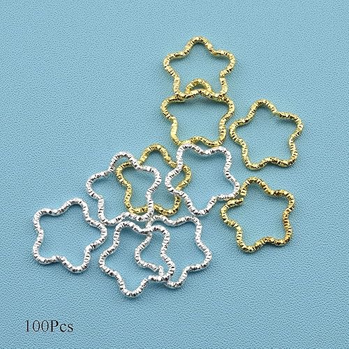 Miniatura 8 de HAO PRO Anillo de salto de estrella de 0.650 in de diámetro, aspecto elegante que evita los bordes afilados que se mantienen cerrados, seguros,