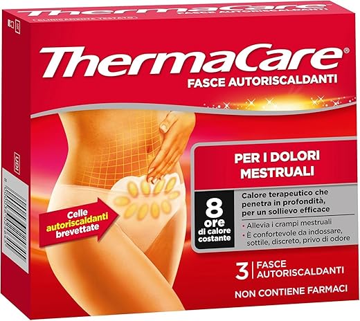 ThermaCare Fasce Autoriscaldanti a Calore Terapeutico per Dolori Mestruali, 8 Ore Calore...
