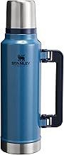 STANLEY Classic Legendary Thermal Flask 1.4L - Keeps 40 Hours Hot - 35 Hours Cold - BPA-Free Insulated Bottle - Stainless Steel Coffee Flask - Leakproof - Dishwasher Safe - Hammertone Lake