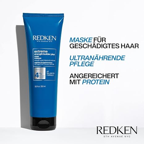 Redken care set with shampoo conditioner & hair mask for brittle and damaged hair Anti Hair Break With Interlock Protein Network Extreme