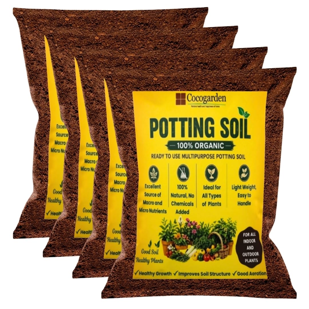 Cocogarden Organic Potting Soil - Grow Healthy Plants -11