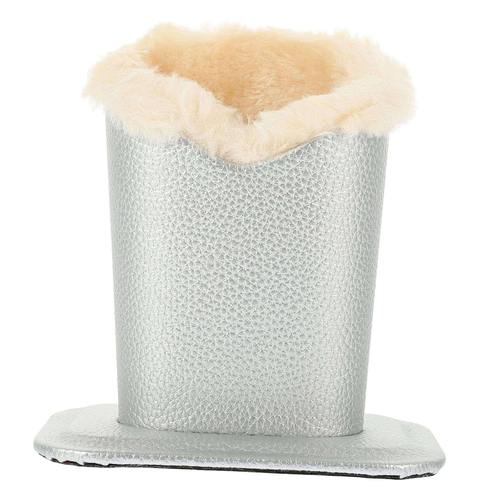 Support à Lunettes En Peluche Noire - Range Lunettes élégant Pour Bureau Et Maison