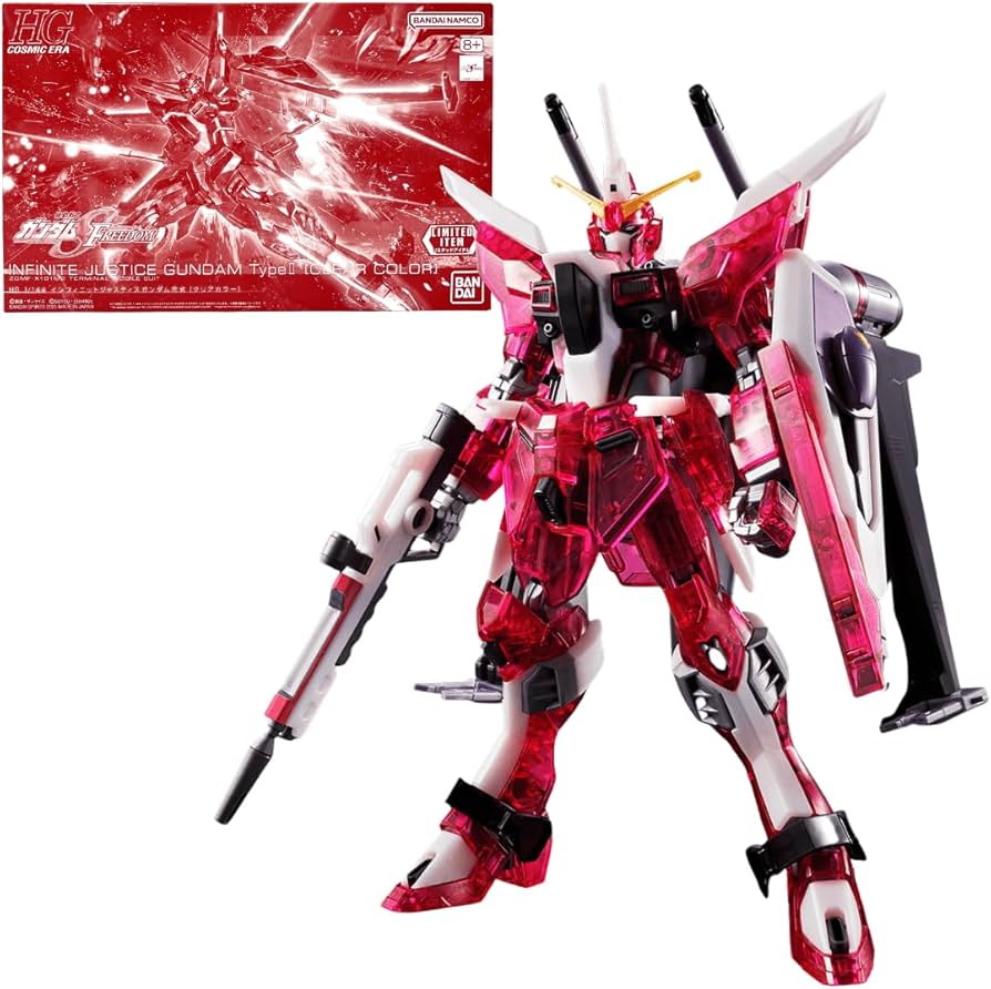 HG1/144 インフィニットジャスティスガンダム弐式　クリアカラー　未開封 Amazon | HG 1/144 インフィニットジャスティスガンダム弐式 [クリア