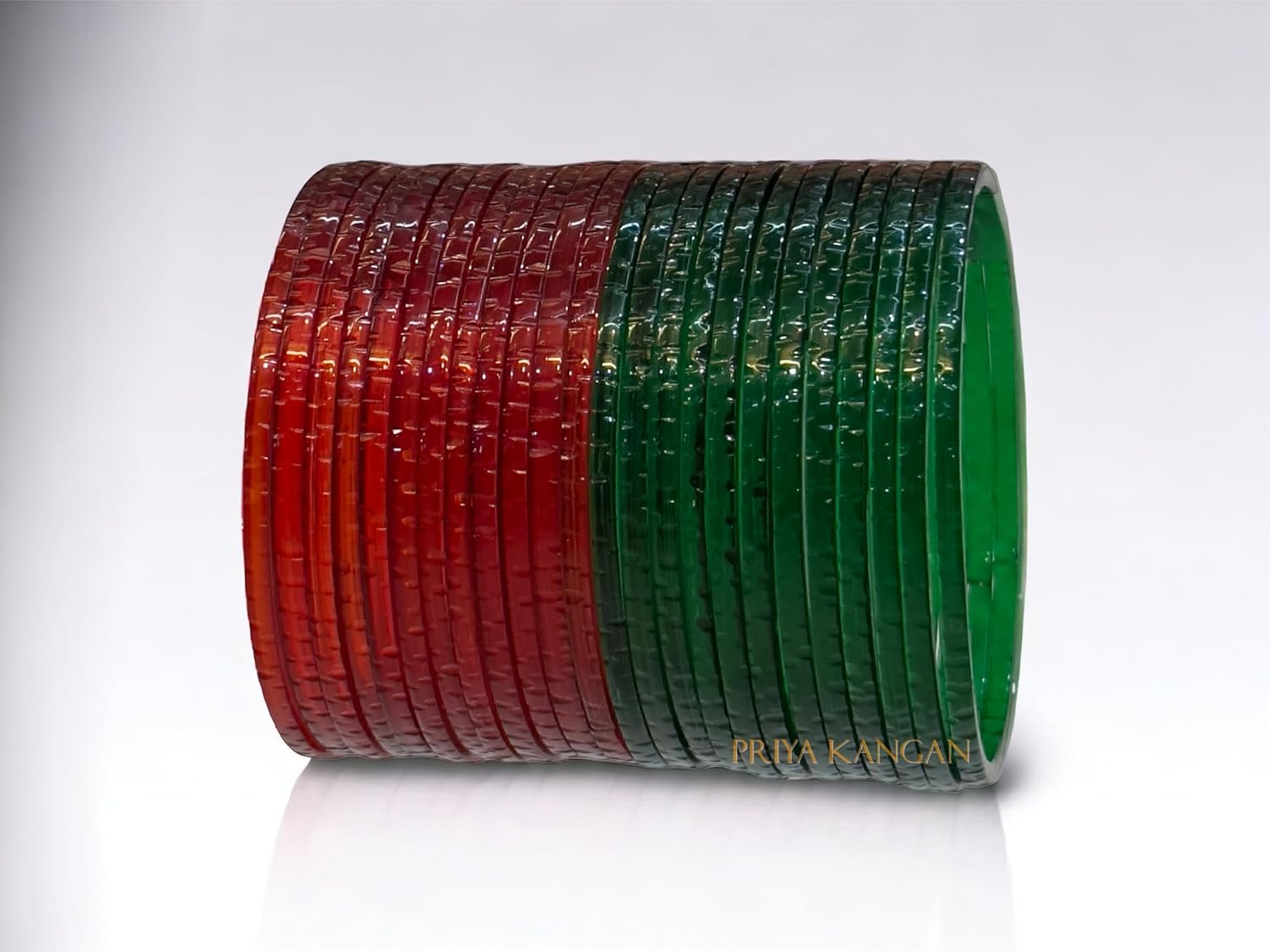 Exotic Self Cutting Work Glass Bangle Shiny suitable for all occasion. Latest Indian Traditional Kaach Chudi/Bangles (Pack of 24 Bangles)