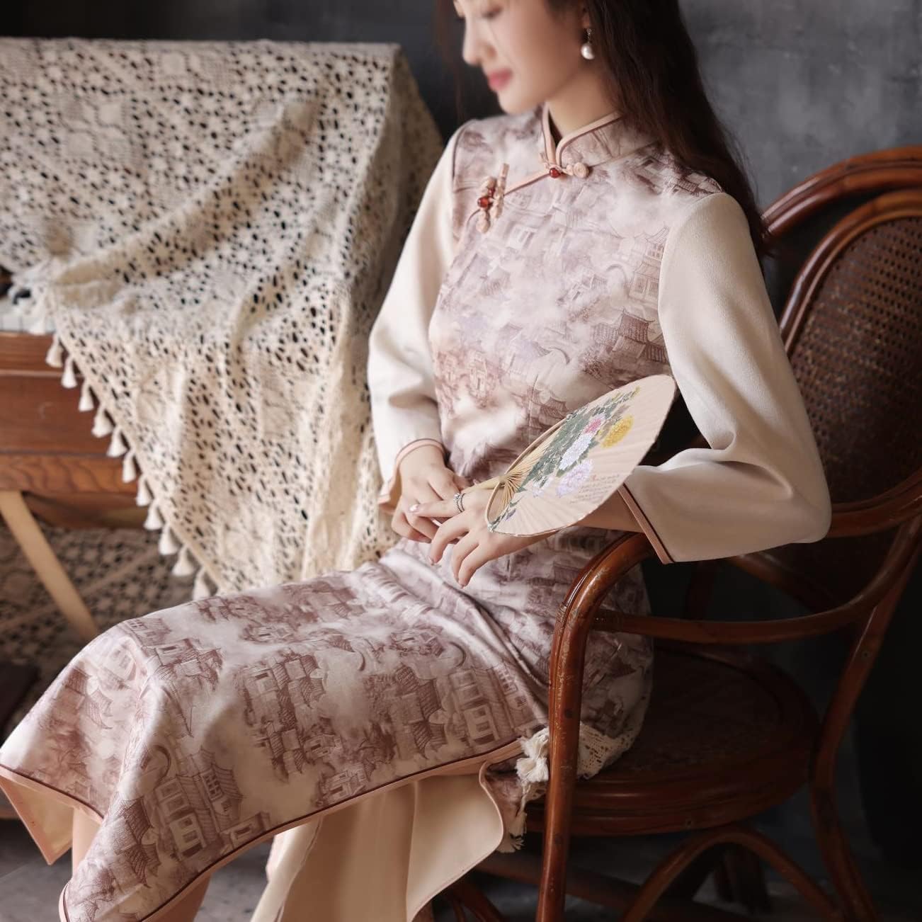 掛け軸 大徳寺 黄梅院 小林太玄 『 雲静日月正 』 紙本 茶道具 掛軸 美