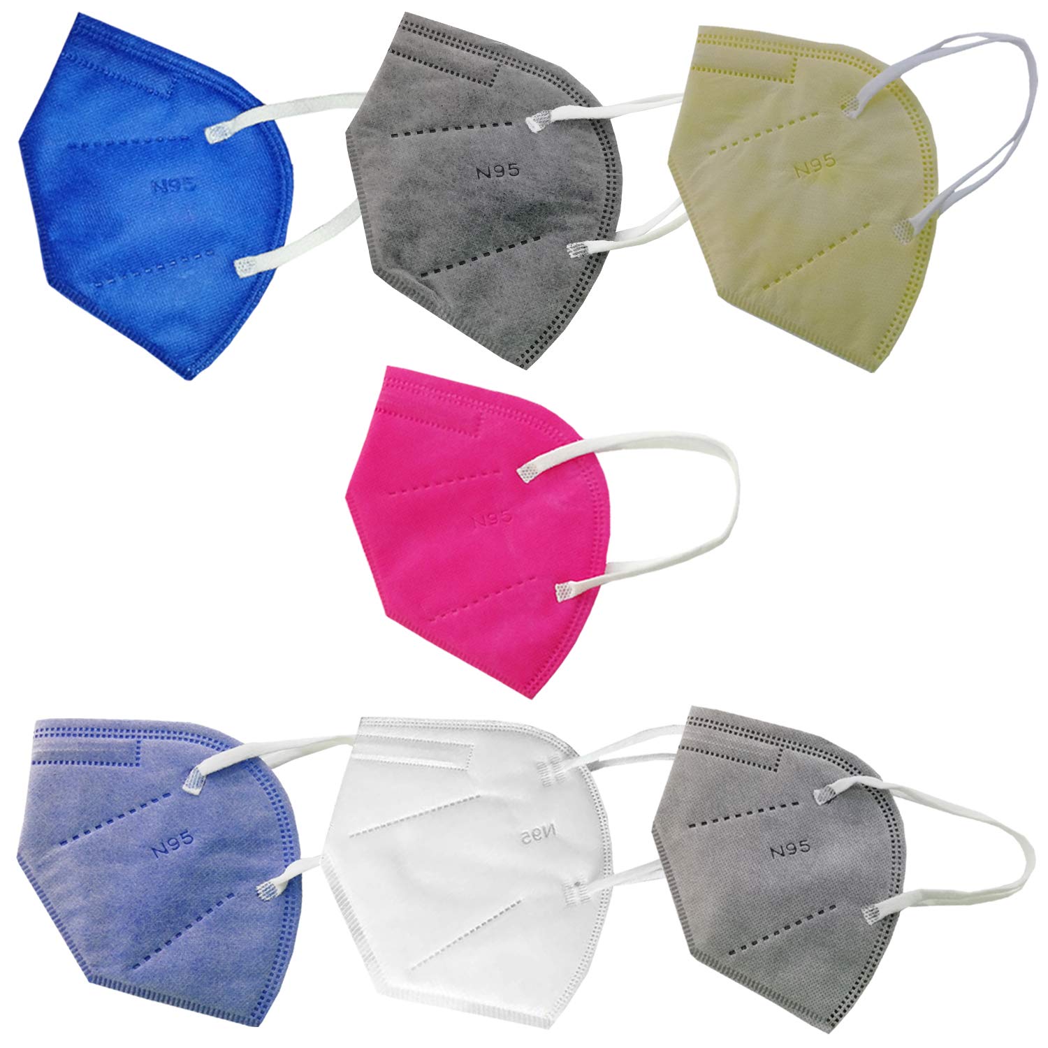 9 Impression N95 Nonwoven Fabric Unisex N95 Mask - Pack of 7 (B08FXPXHMB) Amazon Price History, Amazon Price Tracker