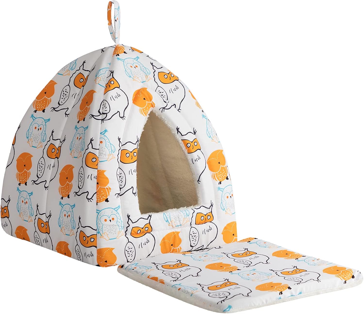 Hollypet Self-Warming Comfortable Triangle Cat Bed Tent House