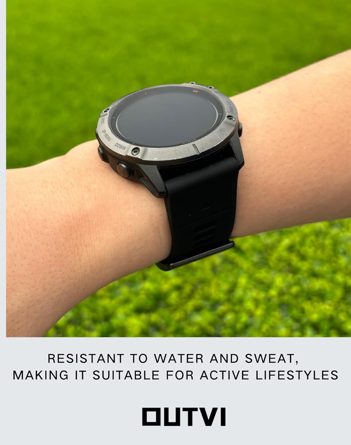 22mm watch band for garmin fenix 5 6 7 pro Sapphire Solar Forerunner 965 955 935 745 epix Pro Gen 2 47mm only soft silicone quick fit 22 watch bands replacement for men women - Image 7