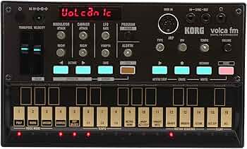 動作品　Korg Volca FM シンセサイザー Amazon.co.jp: KORG(コルグ) デジタル シンセサイザー 16