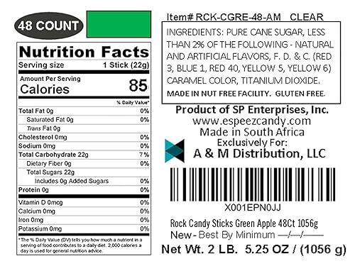 Miniatura 2 de Palito de cristales de dulce, palos de cristal de azúcar para cumpleaños, bodas, recepción, dulces, decoraciones, novias y baby showers