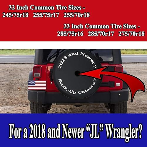 Miniatura 3 de Pike Outdoors JL - Cubierta de neumático de repuesto para cámara de seguridad, agujero para bulldog inglés, neón, perro artístico negro, 33 pulgadas