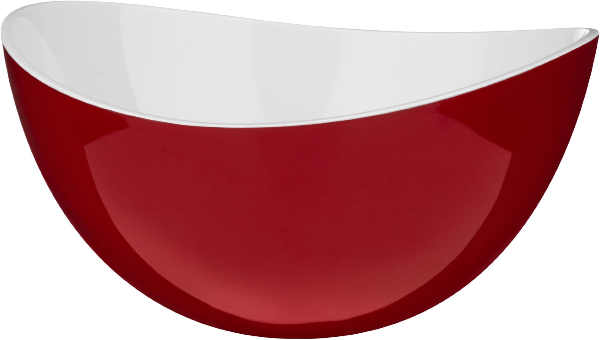 Premier Housewares Serving Bowl, 7.5 x 14.5 x 14 cm - Red