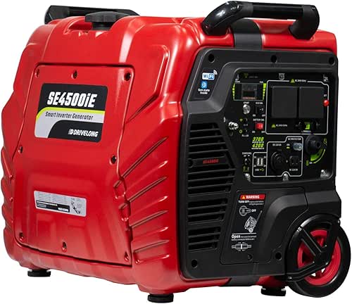 Portable Power Station Generator 4-Stroke Single Cylinder 4200W ultra-quiet Portable
