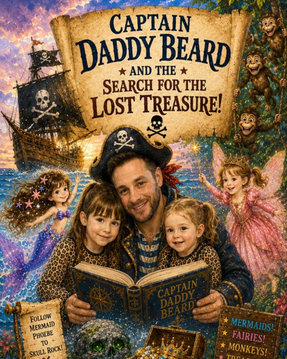 Captain Daddy Beard and the search for the Lost Treasure