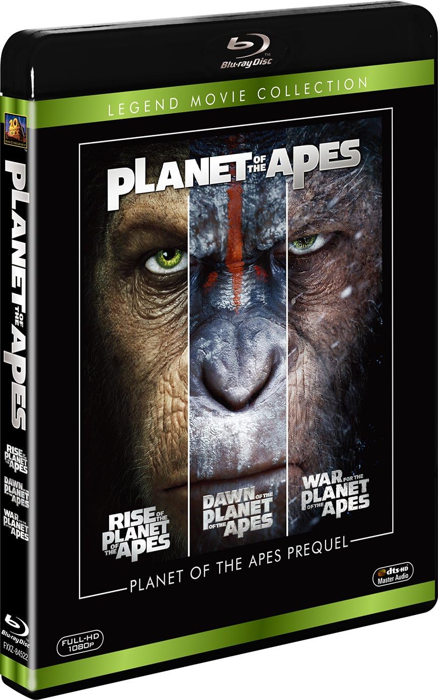 2パック 中古 ライジング 創世記 Blu Ray 猿の惑星 ジェネシス 新世紀 2枚