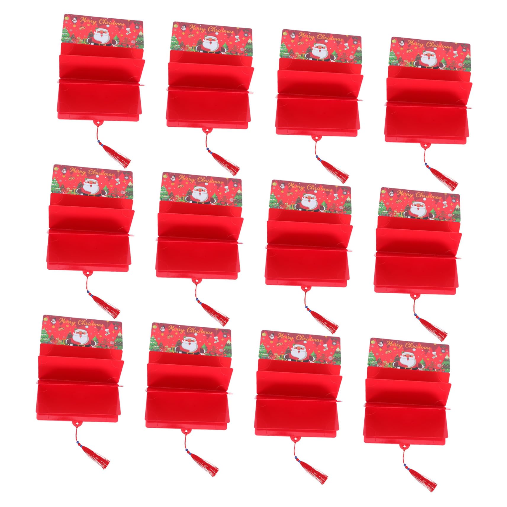 Enveloppe à Billets pour Noël Uonlytech, Range-Cartes et Souvenir pour Table de Fête - 8