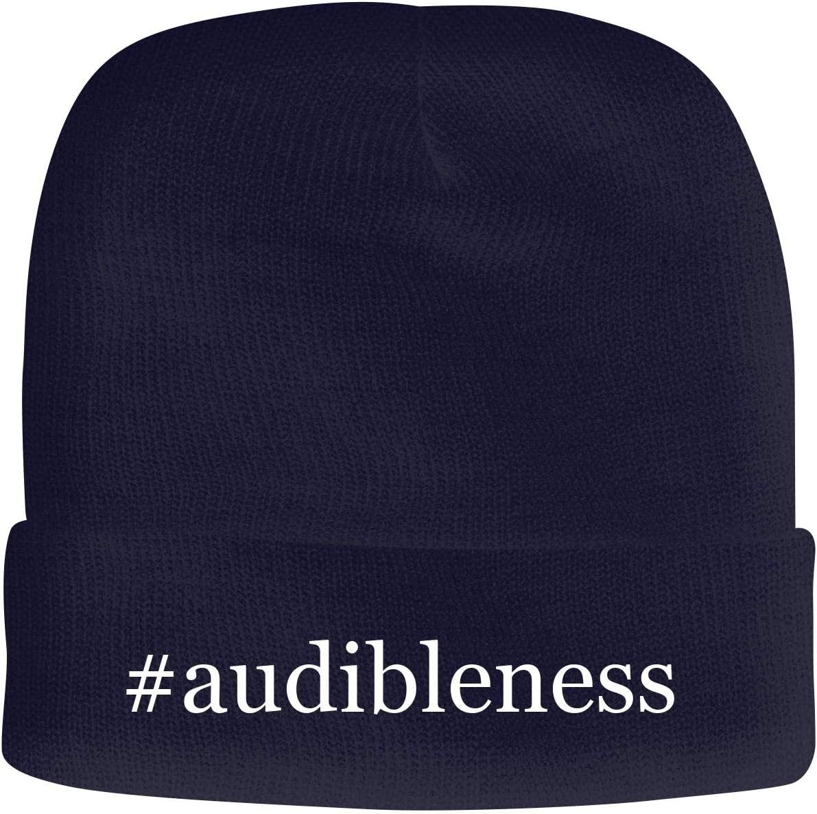 BH Cool Designs #Audibleness - Men's Hashtag Soft & Comfortable Beanie Hat Cap