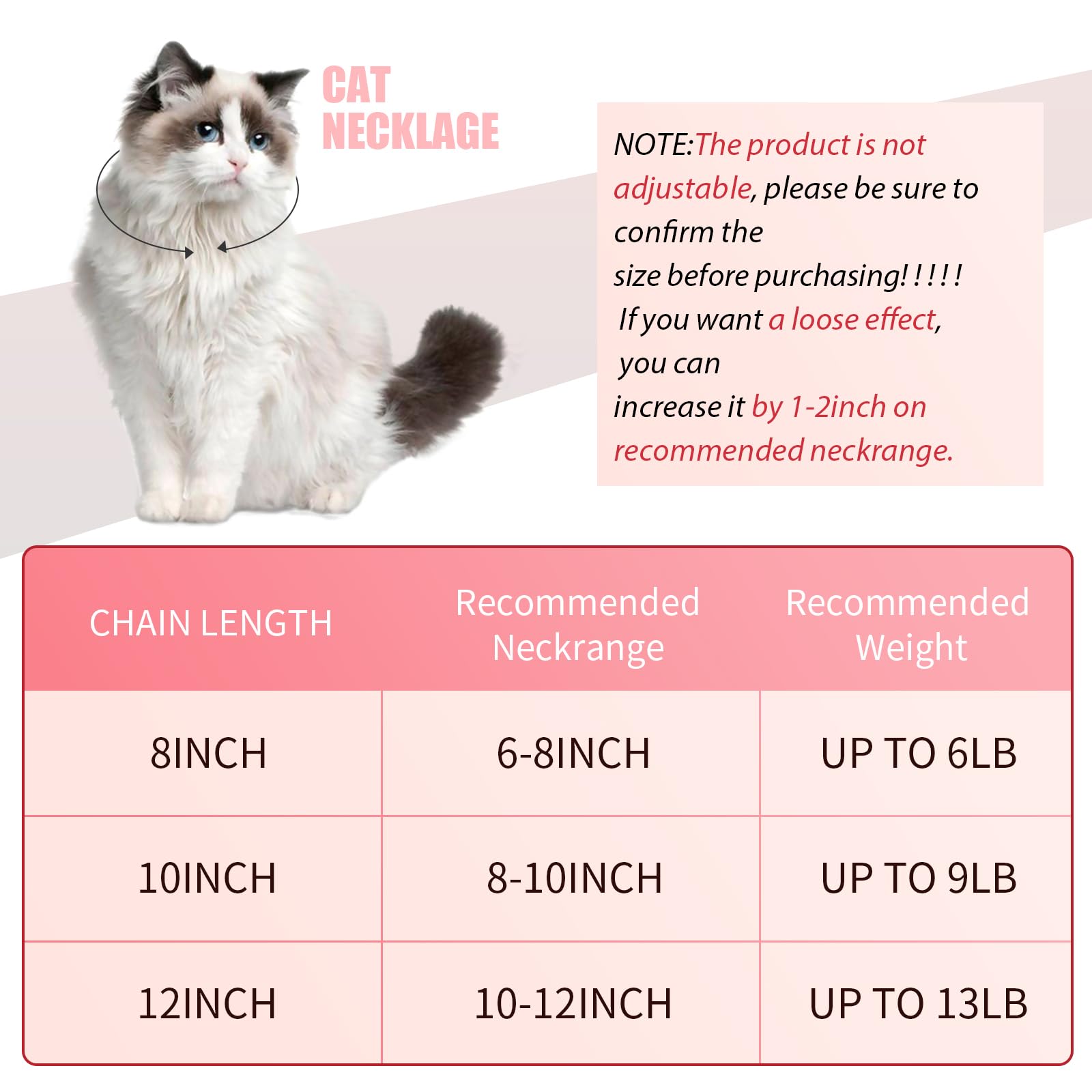 Hillban Katzenhalsband, Diamantkette, Glitzer-Halsband, Metall mit sicherer Schnalle, Katzen-Haustier-Halskette mit Pfoten-Anhänger und ID-Tag, Glöckchenglied, kubanisches Schmuckzubehör, Geschenk
