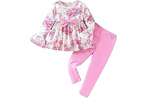 3-Piece Toddler Fall Outfits for Girls Size 6