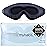 MyHalos Sleep Mask - Eye Masks for Sleep - 100% Blackout Sleeping Mask for Women, Men & Side Sleepers - 3D Sleeping Eye Mask for Zero Pressure - Award Winning Design, Eyelash Friendly & Breathable