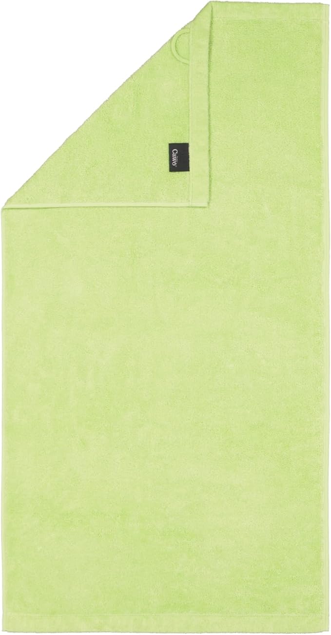 Cawö Life Style Uni, 412 – pistazie, Handtuch 50×100 cm