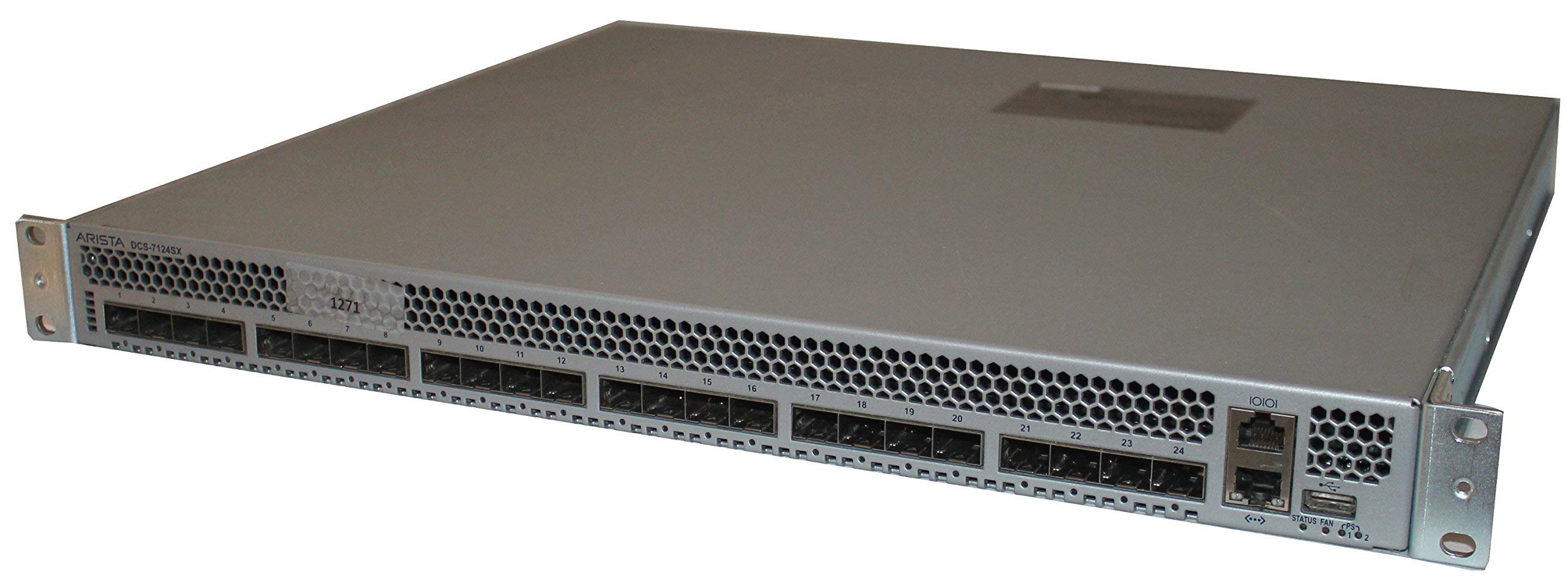 Arista DCS-7124SX 24ポート10Gスイッチ Amazon.com: Arista DCS-7124SX-F 24 埠10GbE 交換器(翻新) : 電子