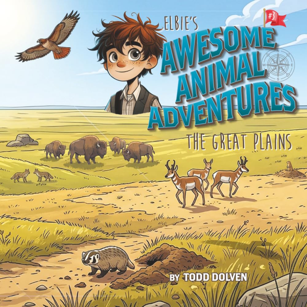 Elbie's Awesome Animal Adventures: The Great Plains (Elbie's Early Adventures)