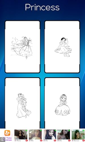 Princess Coloring Book