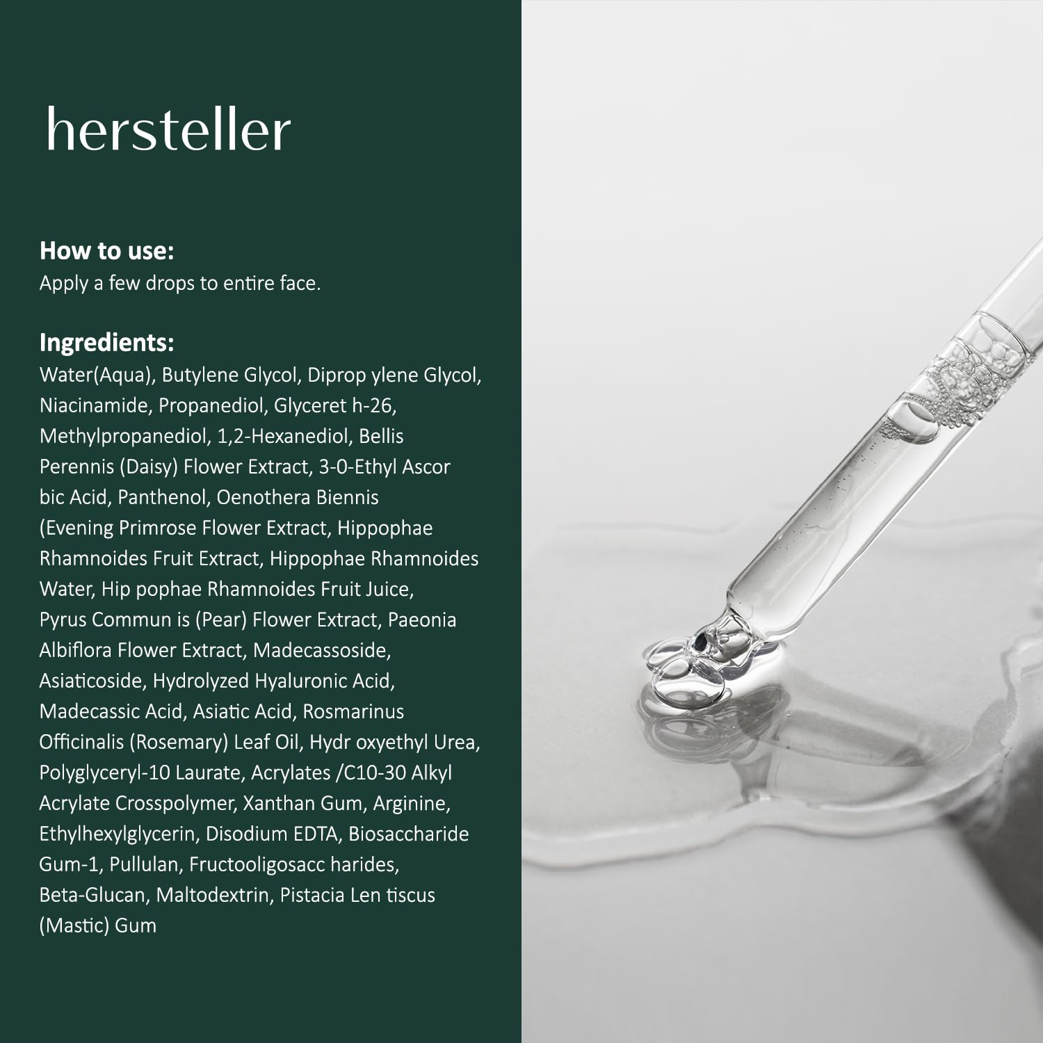 hersteller Little Drops Hi-light Ampoule 43ml, 1.5 Fl Oz Brightening Toning Moisturizing Calming Daisy Flower Extract Vegan Facial Skin Korean Skincare - Image 6