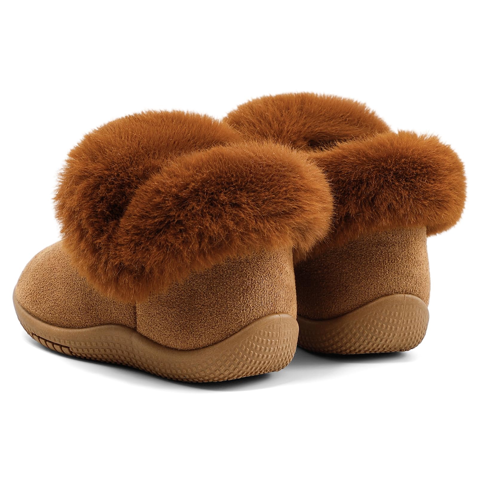 MK MATT KEELY Bottes Bébé Fille Hiver 0-5 Ans Bottines de Neige Enfant Chaussures Chaud Extérieur avec Semelle Caoutchouc Souples
