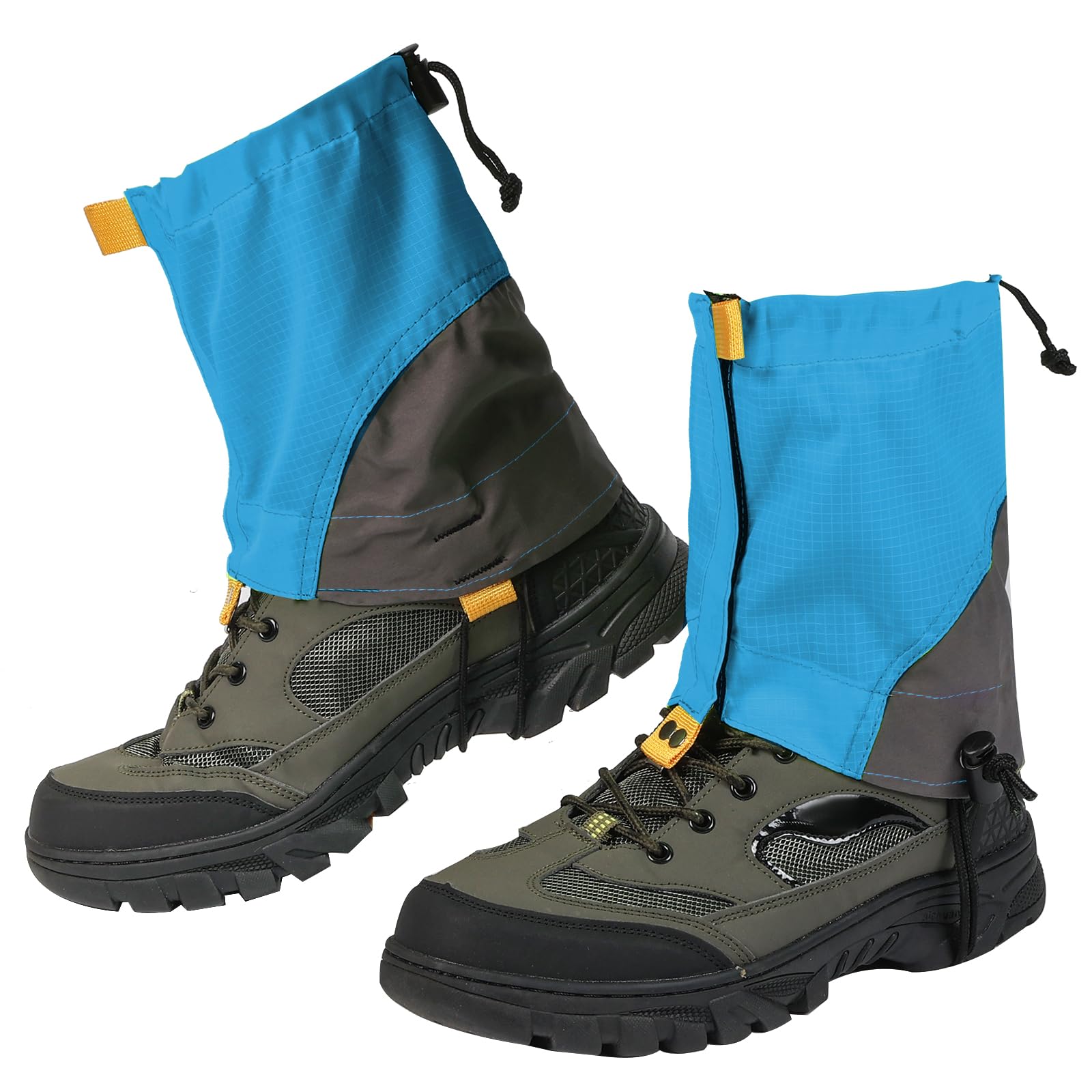 Waterproof Gators for Hiking Boots and Shoes Lightweight Adjustable Leg Gaiters for Men Women Gaiters for Hiking Snowshoeing