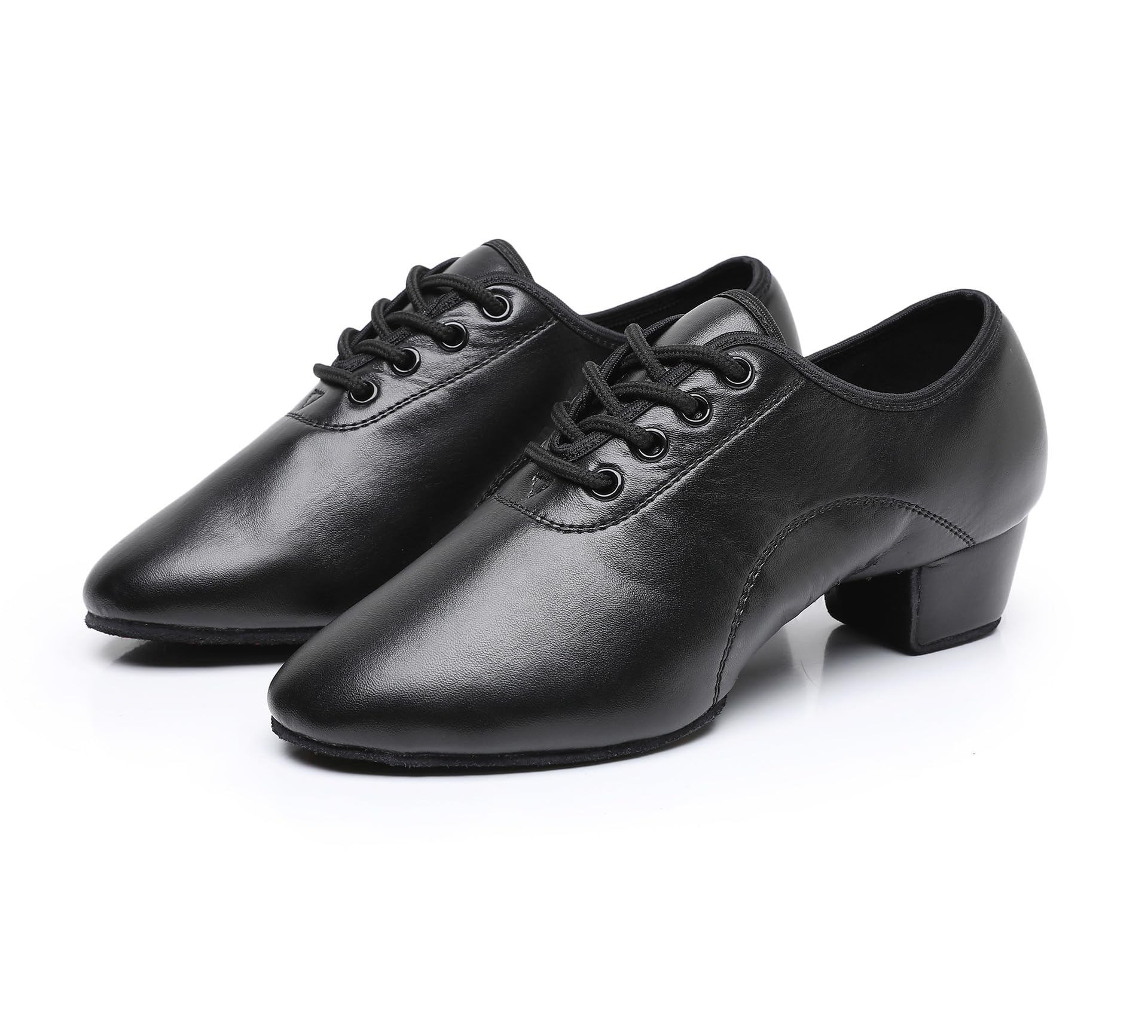 Latein Jazz Tanzschuhe Modern Damen Geschlossene Lehrleistung Standard Gesellschaftstanzschuhe Schnürung 3,5 cm