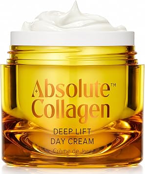 Absolute Collagen Deep Lift Day Cream SPF30 - Anti-Wrinkle Hydrating Face Cream for Women and Men - Collagen Face Cream Moisturiser with UVA/UVB Protection - Hydrating and Anti-Ageing - 50ml
