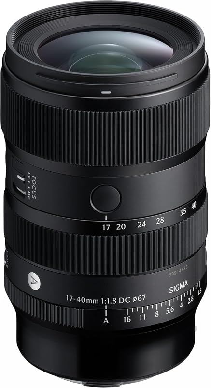 17-40mm F1.8 DC | Art for L Mount | Focus breathing is minimized, An inner zoom design ensures that the lens length stays